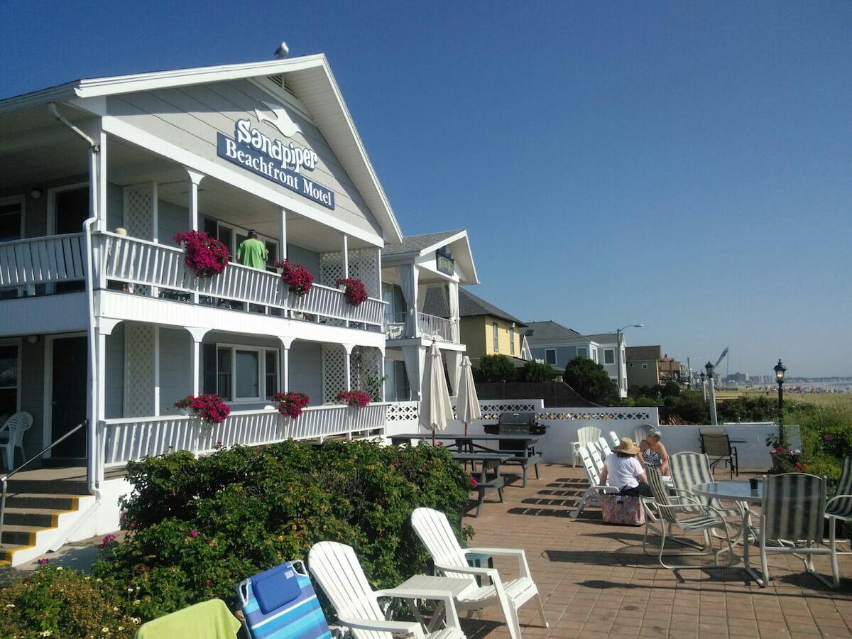 Sandpiper Beachfront Motel Old Orchard Beach Eksteriør billede